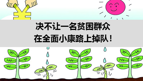 王東峰:決不讓一名貧困群眾在全面小康路上掉隊！